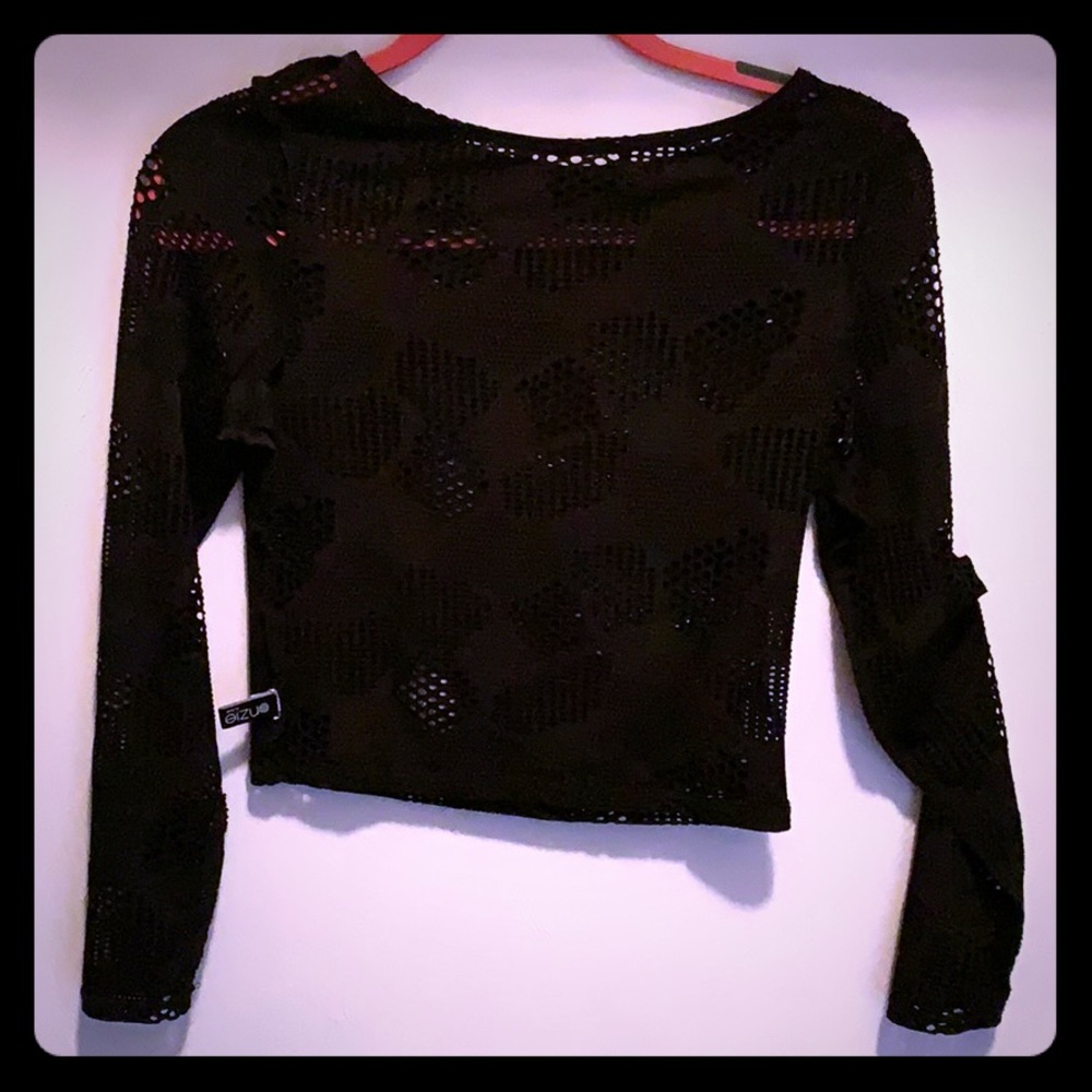 Onzie size S/M long sleeve black shirt